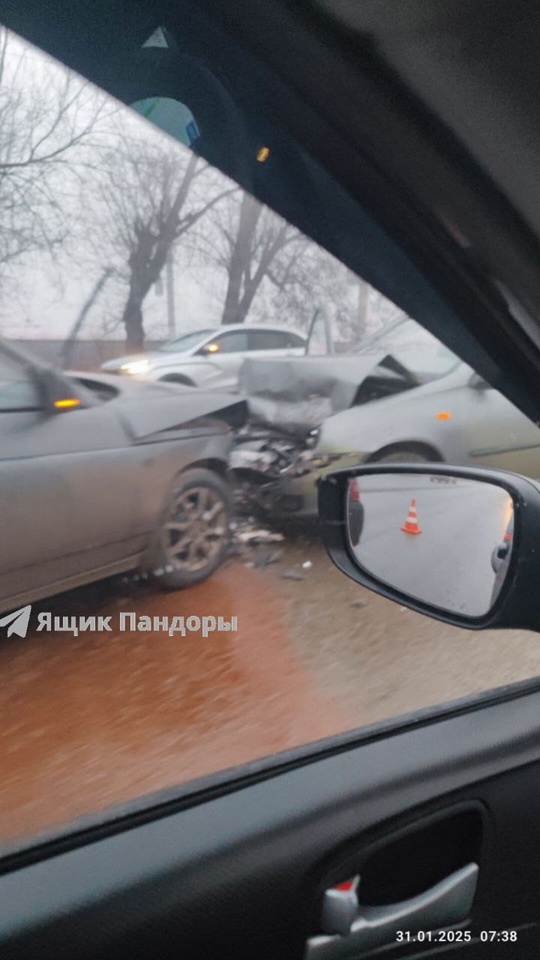 Авария возле поста на ГЭС. в Волжском, 31.01.2025 в 14:45