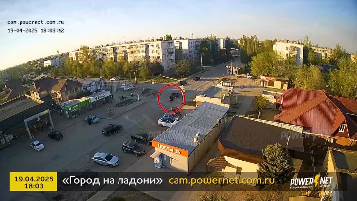 ДТП (авария р. п. Средняя Ахтуба) ул. Октябрьская - ул. Рабочая 19-04-2025 18-03 в Волжском, 20.04.2025 в 12:30