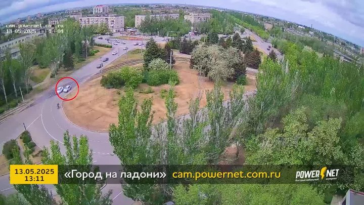 ДТП (авария г. Волжский) ул. Карбышева - ул. Энгельса 13-05-2025 13-11 в Волжском, 13.05.2025 в 19:00