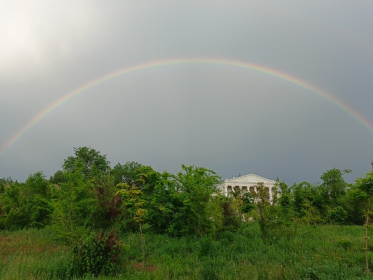 Радуга после дождя ☔ в Волжском, 18.05.2025 в 22:30