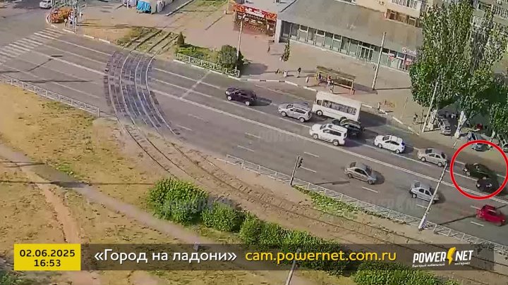 ДТП (авария г. Волжский) пр. Ленина - ул. Академика Королёва 02-06-2025 16-53 в Волжском, 03.06.2025 в 13:30