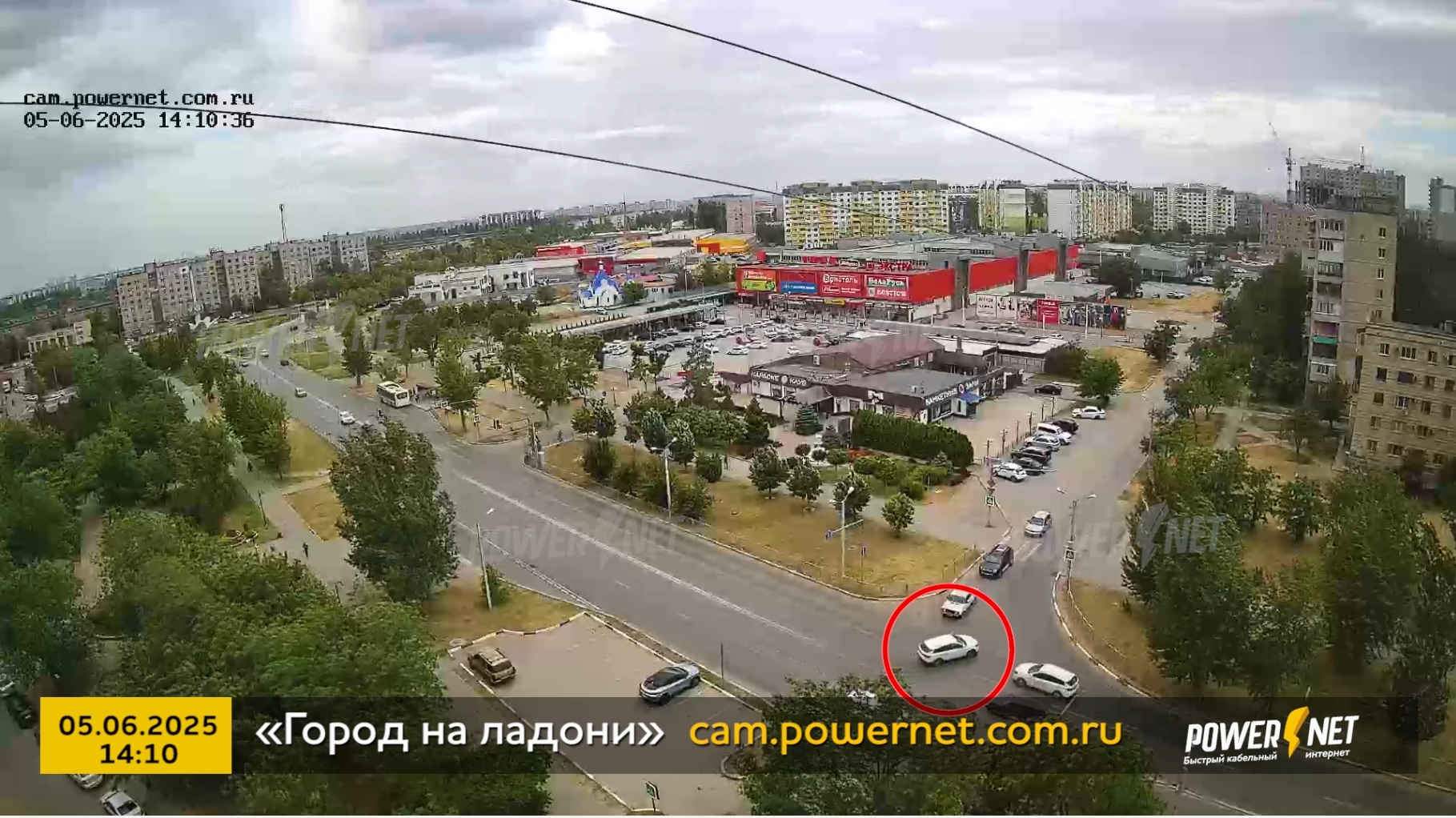 ДТП (авария г. Волжский) пл. Труда д. 19, «ТЦ IDEA» 05-06-2025 14-10 в Волжском, 05.06.2025 в 22:30