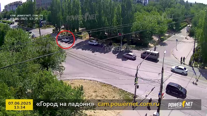 ДТП (авария г. Волжский) пр. Ленина - ул. Молодежная 07-06-2025 13-34 в Волжском, 07.06.2025 в 22:00