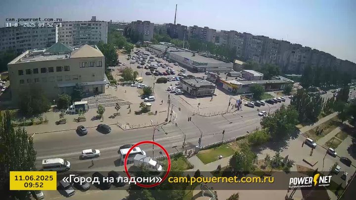 ДТП (авария г. Волжский) ул. Мира - ул. К. Нечаевой 11-06-2025 09-52 в Волжском, 11.06.2025 в 16:30