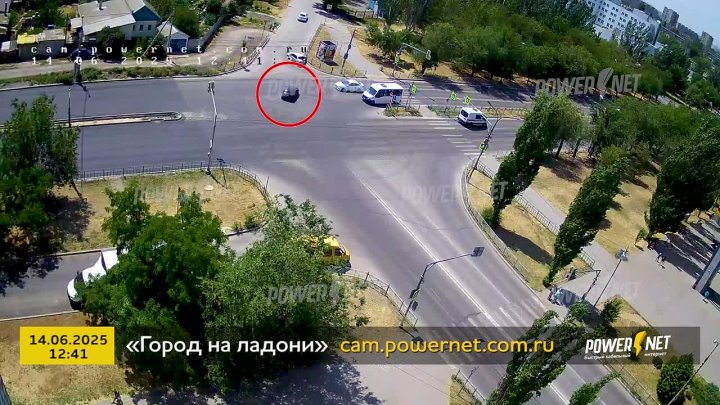 ДТП (авария г. Волжский) ул. Карбышева - бул. Профсоюзов 14-06-2025 12-41 в Волжском, 14.06.2025 в 19:00