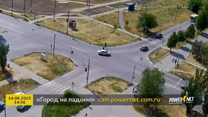 ДТП с мотоциклистом г. Волжский, пр. Дружбы - ул. Оломоуцкая 14-06-2025 14-56 в Волжском, 15.06.2025 в 10:30