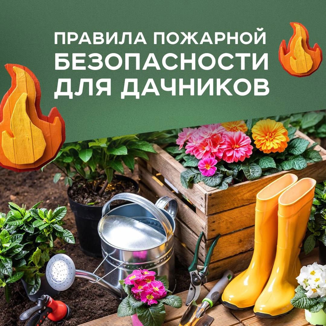 Правила пожарной безопасности для дачников 🔥  в Волжском, 19.06.2025 в 16:30
