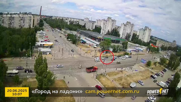 ДТП (авария г. Волгоград) ул. Кастерина - ул. Николая Отрады 20-06-2025 12-23 в Волжском, 21.06.2025 в 08:00