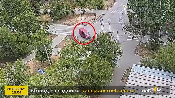 Выезд на встречку г. Волжский, ул. Пионерская - пр. Дружбы 20-06-2025 15-04 в Волжском, 23.06.2025 в 13:30