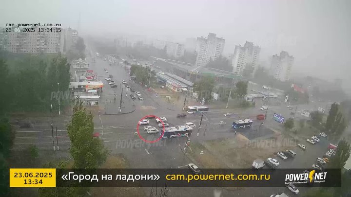 ДТП (авария г. Волгоград) ул. Кастерина - ул. Николая Отрады 23-06-2025 13-34 в Волжском, 24.06.2025 в 08:30