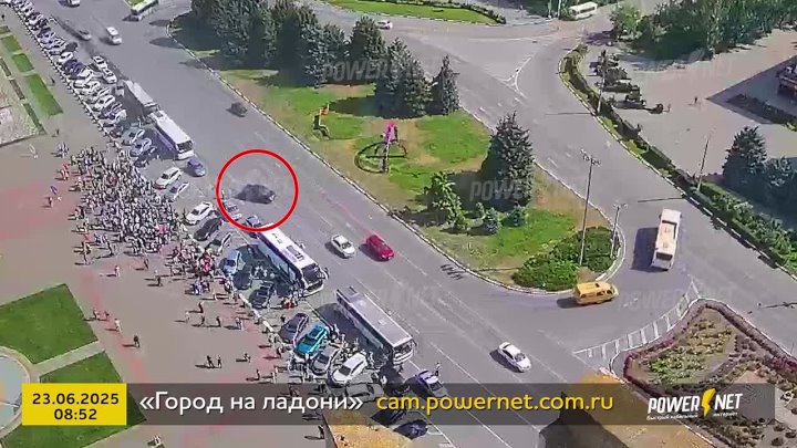 ДТП (авария г. Волжский) пл. Ленина 23-06-2025 08-52с в Волжском, 24.06.2025 в 09:30