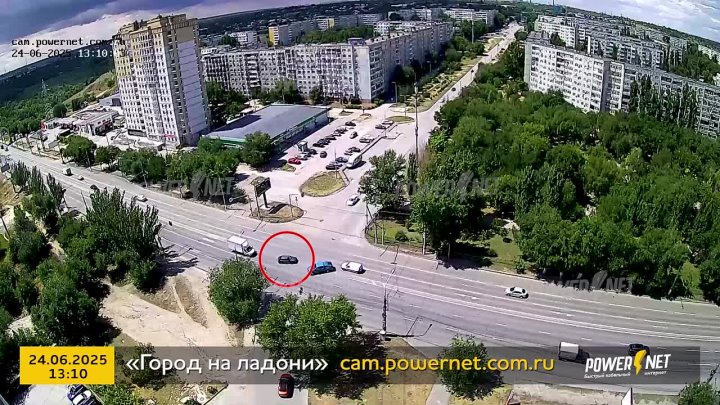 ДТП (авария г. Волгоград) ул. Кропоткина - ул. Николая Отрады 24-06-2025 13-10 в Волжском, 24.06.2025 в 17:30