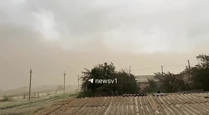 🌪Пыльная буря накрыла село Горная Пролейка в Дубовском районе. в Волжском, 27.06.2025 в 17:00