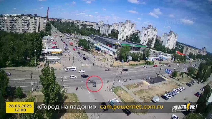 ДТП (авария г. Волгоград) ул. Кастерина - ул. Николая Отрады 28-06-2025 12-00 в Волжском, 29.06.2025 в 14:00