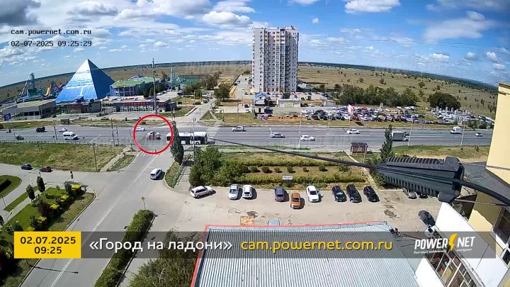 ДТП (авария г. Волжский) пр. Ленина - ул. 40 лет Победы 02-07-2025 09-25 в Волжском, 02.07.2025 в 20:30