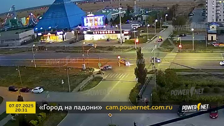 ДТП (авария г. Волжский) ул. Ленина - ул. 40 лет Победы 07-07-2025 20-31 в Волжском, 08.07.2025 в 10:00