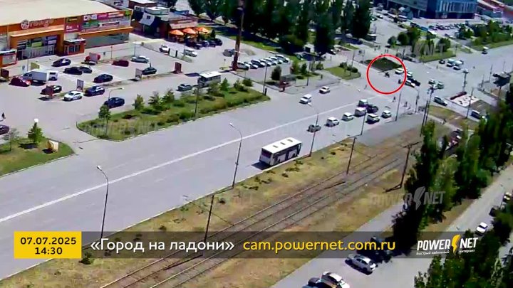ДТП с мотоциклистом г. Волжский, ул. Мира - ул. Александрова 07-07-2025 14-30 в Волжском, 08.07.2025 в 12:30