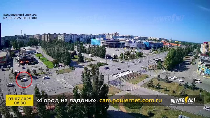 ДТП (авария г. Волжский) ул. Мира - ул. Александрова 07-07-2025 08-30подъезд в Волжском, 08.07.2025 в 14:00