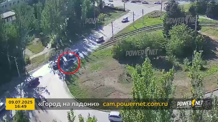 ДТП (авария г. Волжский) ул. Карбышева - ул. Энгельса 09-07-2025 16-49 в Волжском, 09.07.2025 в 20:30