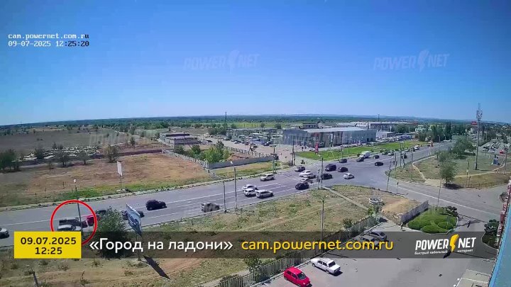 ДТП (авария г. Волжский) пр. Ленина - ул. Оломоуцкая 09-07-2025 12-25 в Волжском, 09.07.2025 в 21:30