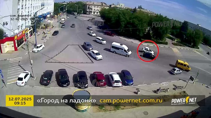 ДТП (авария г. Волжский) «площадь Свердлова» 12-07-2025 09-15 в Волжском, 13.07.2025 в 21:00