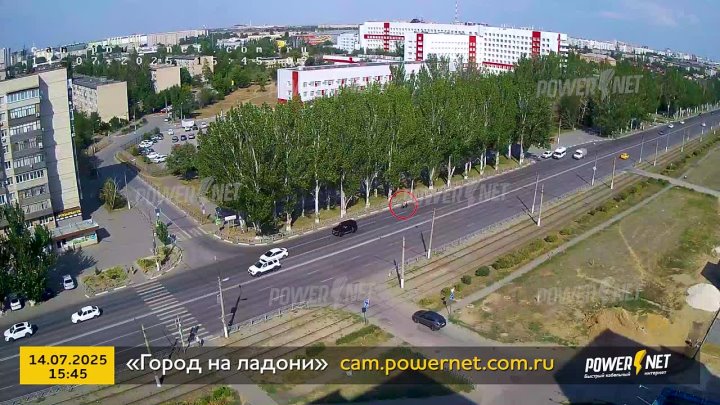 ДТП (авария г. Волжский) пр. Ленина - ул. Мечникова 14-07-2025 15-45 в Волжском, 15.07.2025 в 08:00