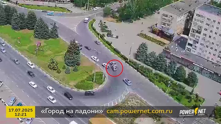 ДТП (авария г. Волжский) пл. Ленина 17-07-2025 12-21 в Волжском, 18.07.2025 в 12:00