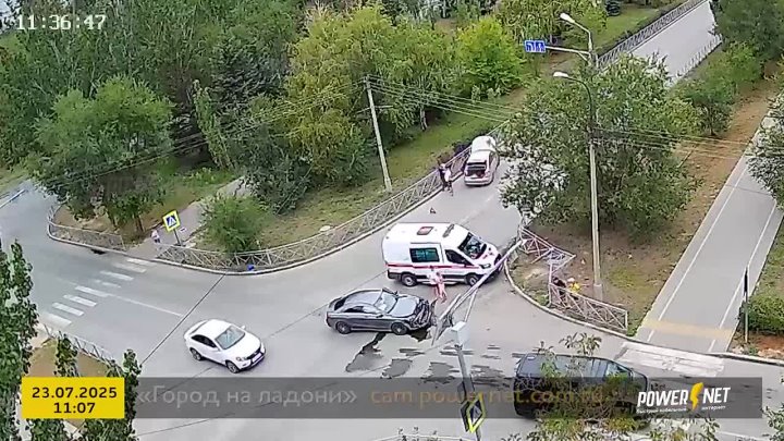 ДТП (авария г. Волжский) ул. Пионерская - пр. Дружбы 23-07-2025 11-07 в Волжском, 23.07.2025 в 13:00