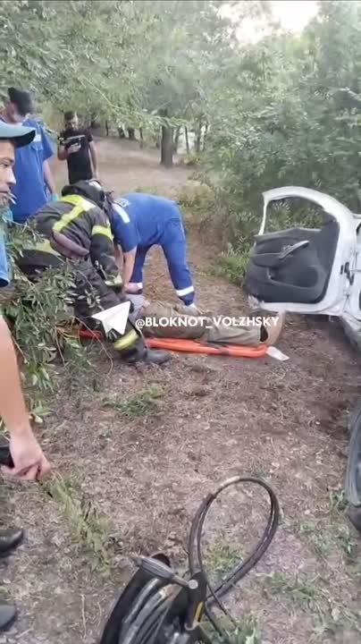 На улице Пушкина в Волжском произошло серьезное ДТП. в Волжском, 25.07.2025 в 21:30