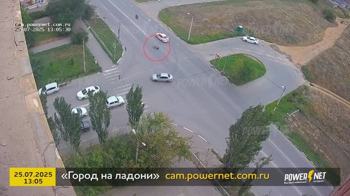 ДТП с велосипедистом г. Волжский, пр. Дружбы - ул. 87 Гвардейская 25-07-2025 13-05 в Волжском, 26.07.2025 в 16:00