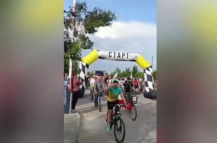 Велопробег дал старт празднованию 71-летия Волжского. в Волжском, 26.07.2025 в 20:00