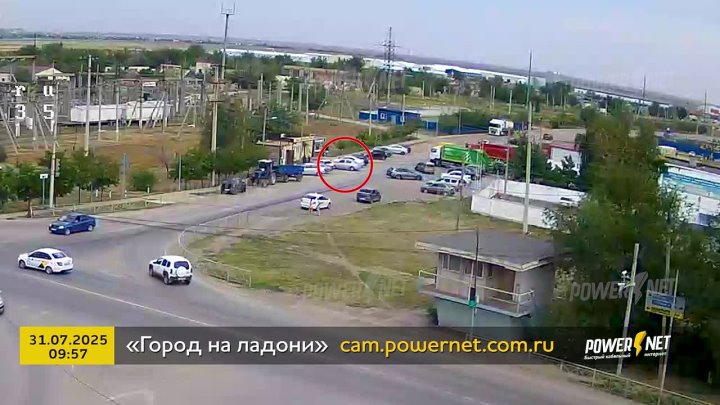 ДТП (авария р. п. Средняя Ахтуба) ул. Кузнецкая - ул. Октябрьская 31-07-2025 09-57 в Волжском, 31.07.2025 в 16:30