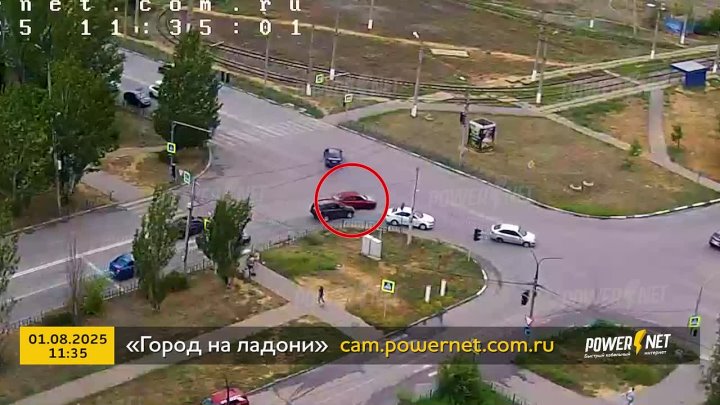 ДТП (авария г. Волжский) пр. Дружбы - ул. Оломоуцкая 01-08-2025 11-35 в Волжском, 01.08.2025 в 21:00