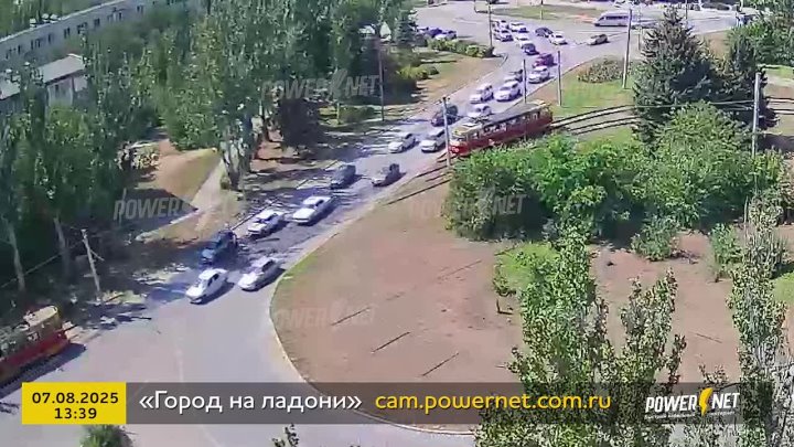 ДТП (авария г. Волжский) ул. Карбышева - ул. Энгельса 07-08-2025 13-39 в Волжском, 08.08.2025 в 10:00