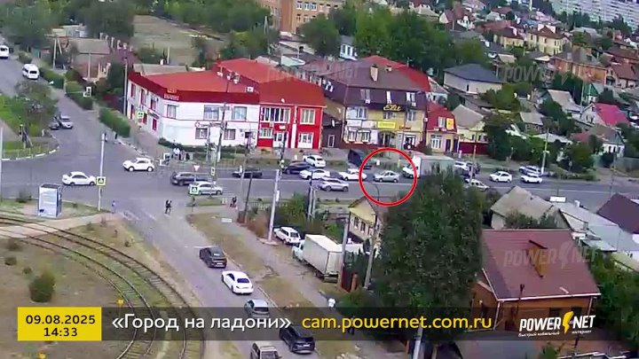 ДТП (авария г. Волжский) пр. Ленина - ул. Молодогвардейцев 09-08-2025 14-33 в Волжском, 10.08.2025 в 10:00