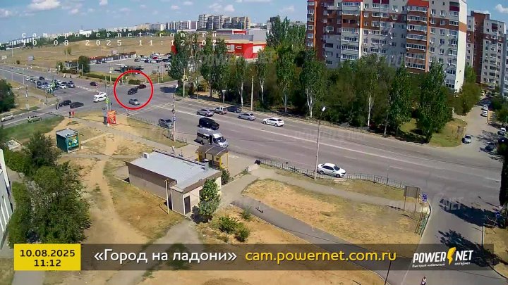 ДТП (авария г. Волжский) ул. Карбышева - ул. Оломоуцкая 10-08-2025 11-12 в Волжском, 11.08.2025 в 10:30