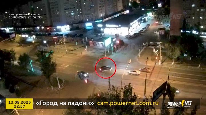 ДТП (авария г. Волгоград) ул. Мясникова - ул. Николая Отрады 13-08-2025 22-57 в Волжском, 14.08.2025 в 14:30