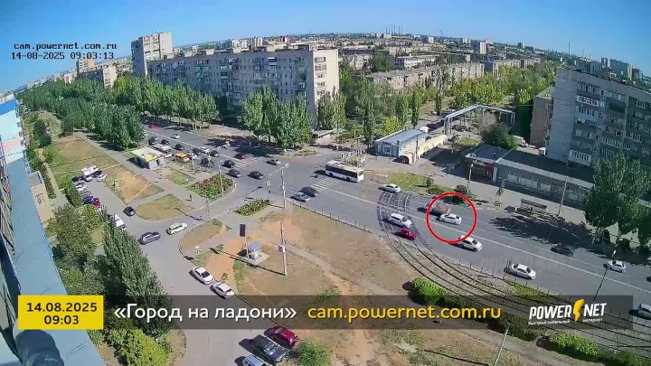 ДТП (авария г. Волжский) пр. Ленина - ул. Академика Королёва 14-08-2025 09-03 в Волжском, 14.08.2025 в 19:00