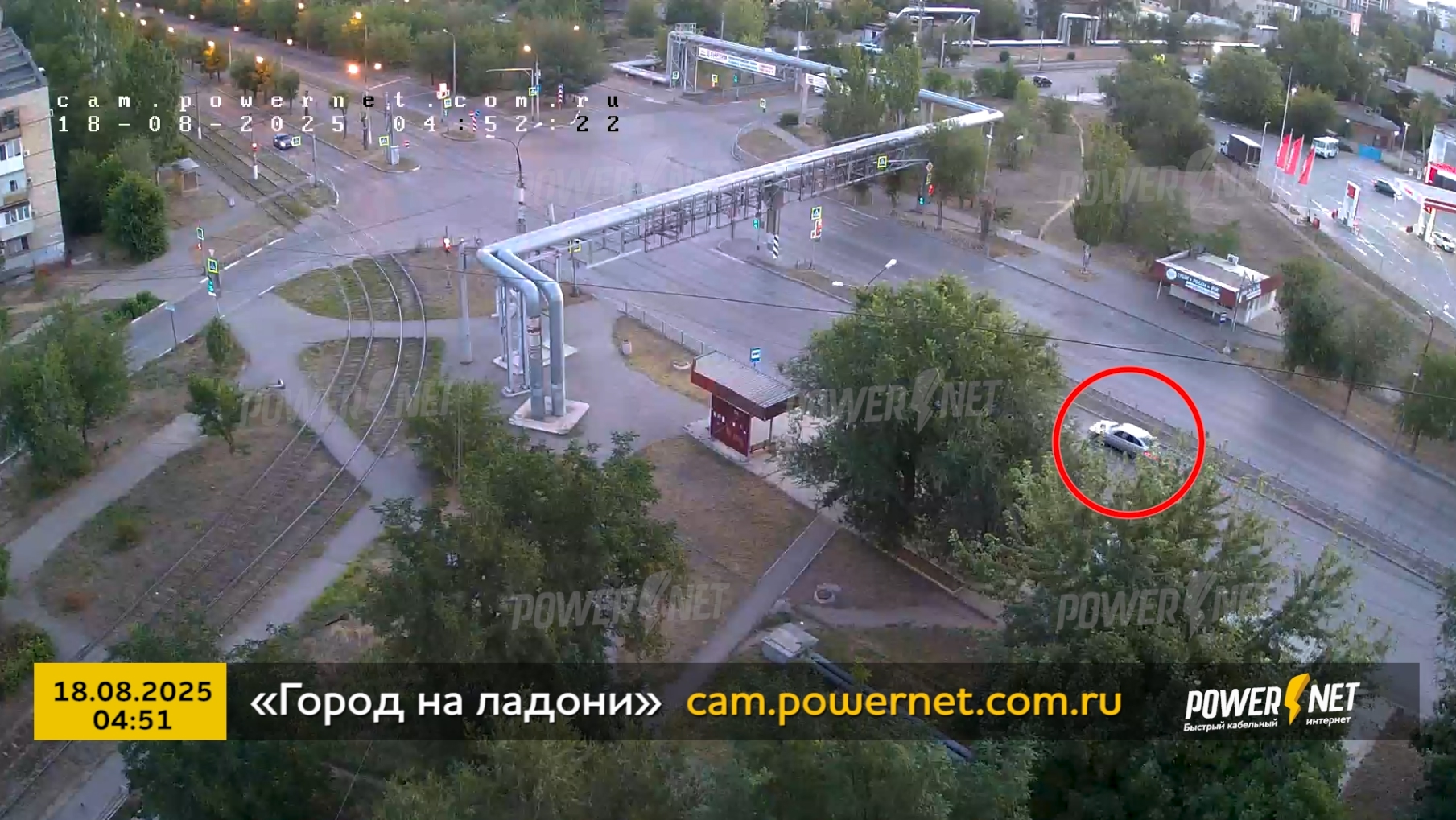Выезд на встречку г. Волжский, ул. Карбышева - ул. Академика Королева 18-08-2025 04-51 в Волжском, 19.08.2025 в 14:30