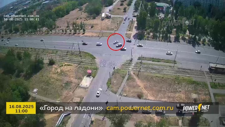 ДТП (авария г. Волжский) ул. Александрова - ул. Пушкина 16-08-2025 11-00 в Волжском, 20.08.2025 в 17:00