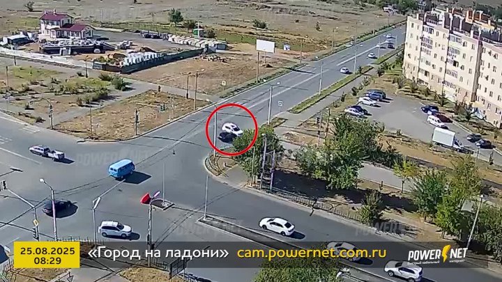 ДТП (авария г. Волжский) ул. Карбышева - ул. 87-й Гвардейской Дивизии 25-08-2025 08-29 в Волжском, 26.08.2025 в 09:30