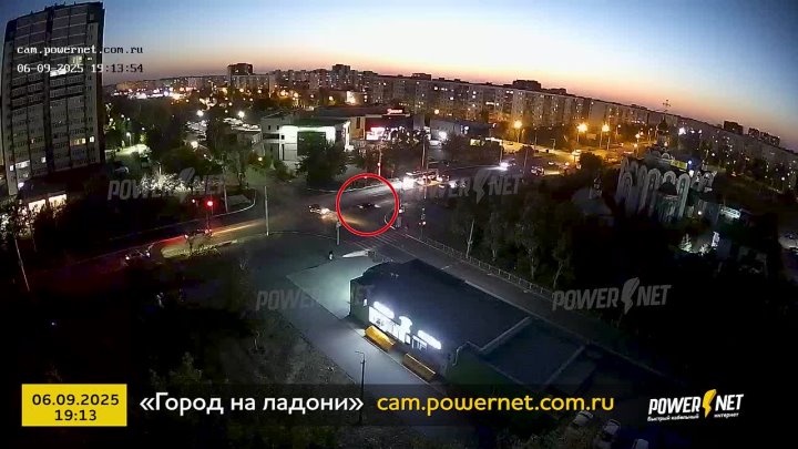 ДТП (авария г. Волжский) ул. Мира - ул. 40 лет Победы 06-09-2025 19-13 в Волжском, 07.09.2025 в 11:00