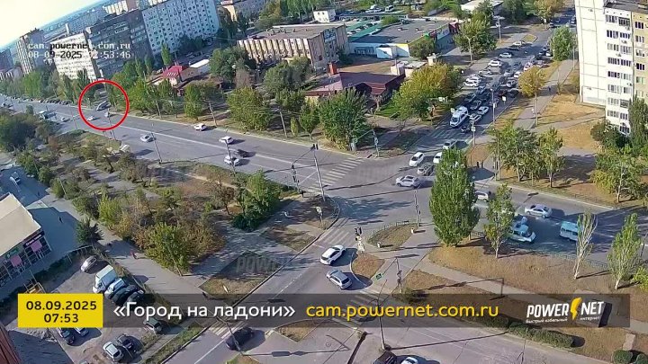 ДТП (авария г. Волжский) пр. Дружбы - ул. 40 лет Победы 08-09-2025 07-53 в Волжском, 09.09.2025 в 09:30
