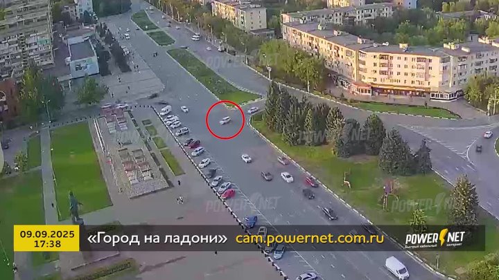 ДТП (авария г. Волжский) пл. Ленина 09-09-2025 17-38 в Волжском, 10.09.2025 в 10:30