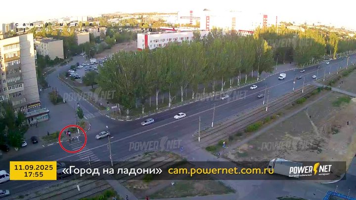 ДТП с велосипедистом г. Волжский, пр. Ленина - ул. Мечникова 11-09-2025 17-55 в Волжском, 12.09.2025 в 08:30
