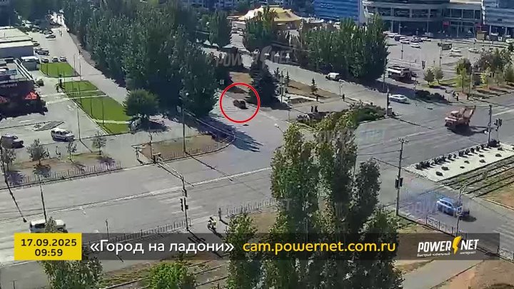 Выезд на встречку г. Волжский, ул. Мира - ул. Александрова 17-09-2025 09-59 в Волжском, 17.09.2025 в 17:00