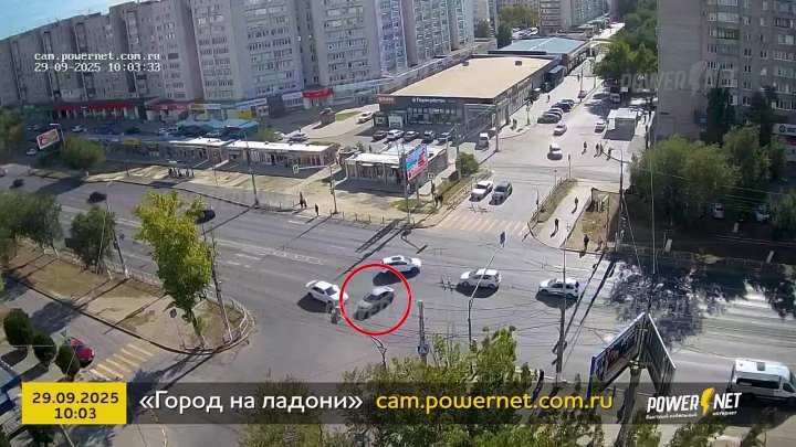 ДТП (авария г. Волгоград) ул. Мясникова - ул. Николая Отрады 29-09-2025 10-03 в Волжском, 30.09.2025 в 08:30