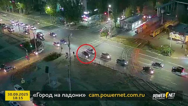 ДТП (авария г. Волжский) пр. Ленина - ул. Академика Королёва 30-09-2025 18-15 в Волжском, 01.10.2025 в 12:30