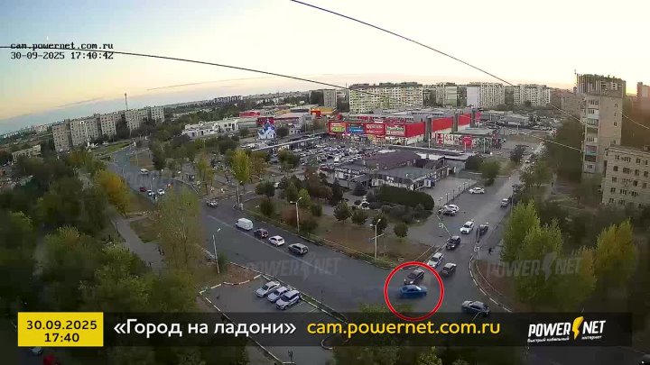 ДТП (авария г. Волжский) пл. Труда, «ТЦ IDEA» 30-09-2025 17-40 в Волжском, 01.10.2025 в 13:30