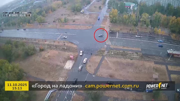 ДТП (авария г. Волжский) ул. Александрова - ул. Пушкина 11-10-2025 15-13 в Волжском, 11.10.2025 в 20:00